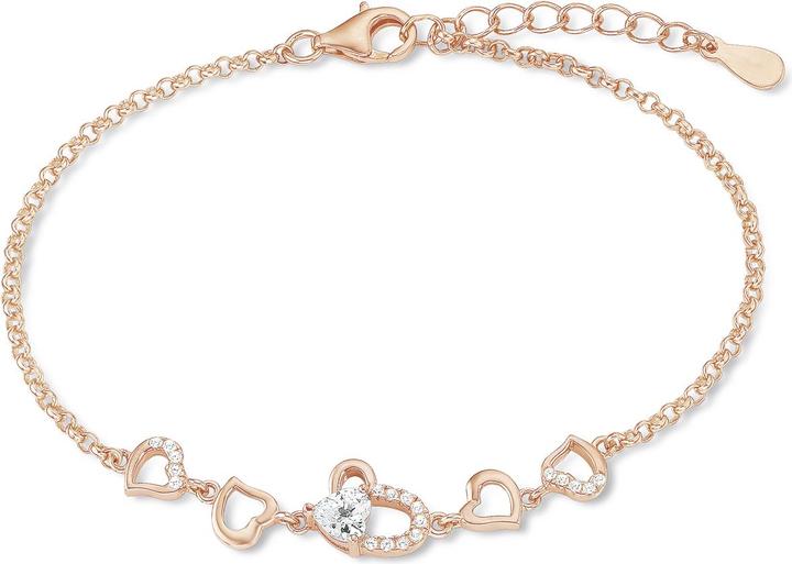 Produktbild Amor Herz (20 cm, Silber, Zirkonia)