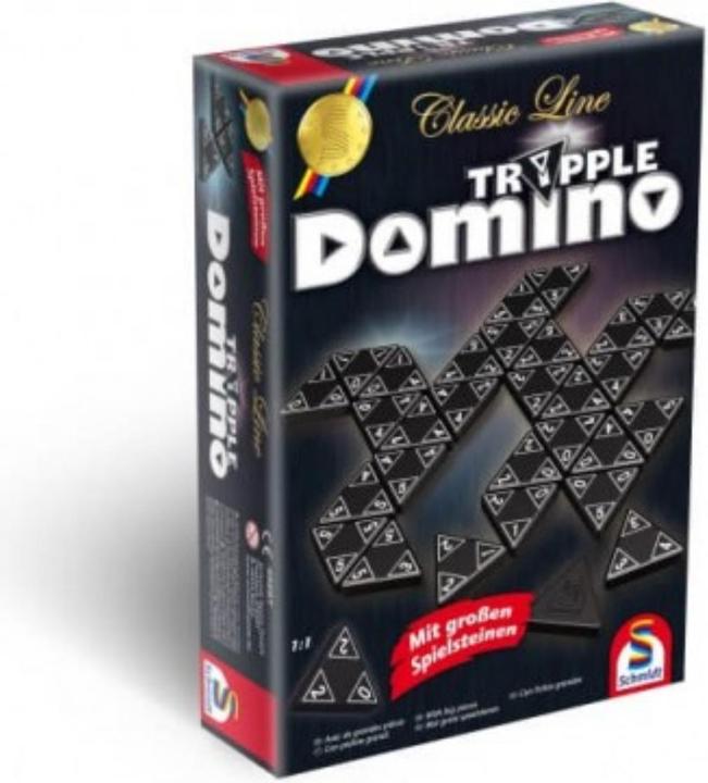 Actual product image Schmidt Spiele Classic Line: Tripple Domino (German)