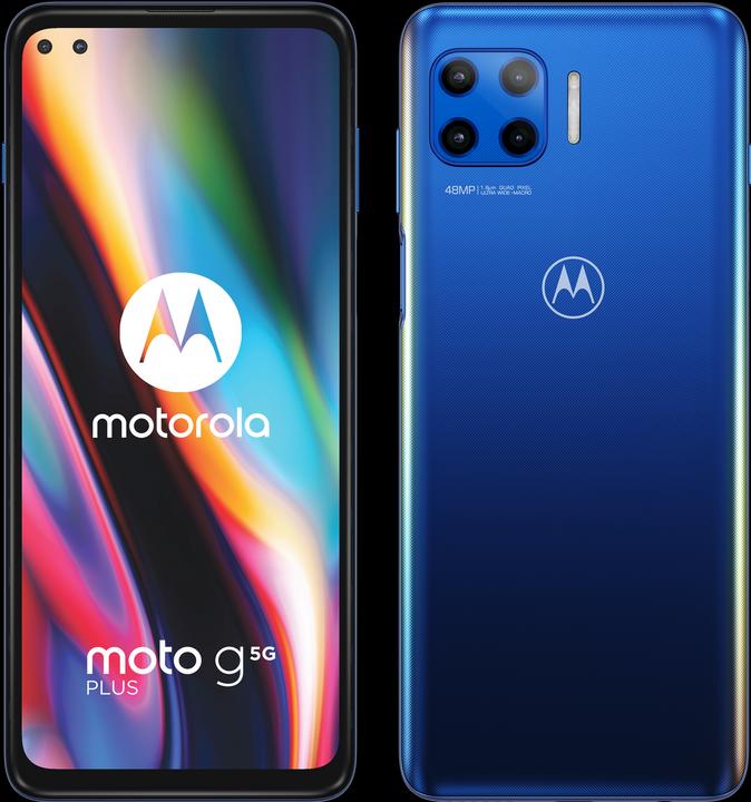 Immagine prodotto Motorola Moto G 5G Plus (64 GB, Blu Surfing, 6.70", Doppia SIM, 48 Mpx, 5G)