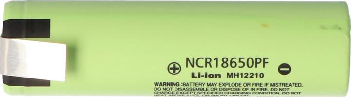 Image du produit Panasonic Batterie NCR18650PF - (NCR18650PD) + étiquette à souder Z (1 pcs, 18650, 2900 mAh)