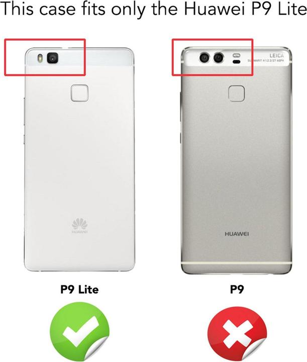 Actual product image Nalia 360 degree mobile phone case (Huawei P9 Lite)