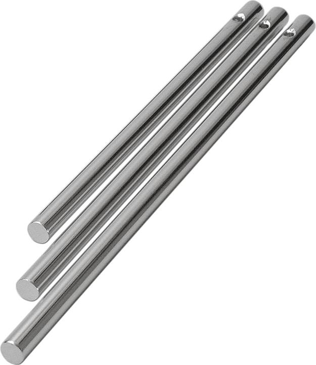 Produktbild Knorr Prandell Klangstäbe "Massiv", sortiert 12, 14, 16 cm x Ø 6 mm, Silberfarben