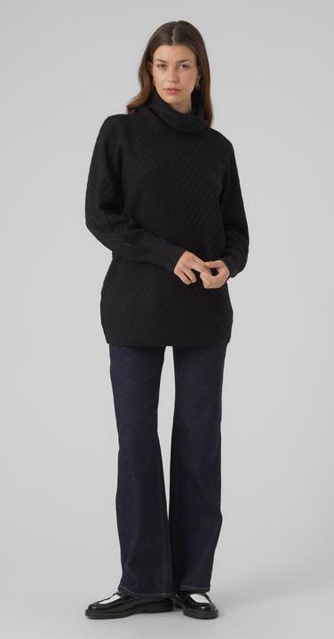 Image du produit Vero Moda VMANJASTINNA LONG COWL PULLOVER GA EXC Pull en maille (S)