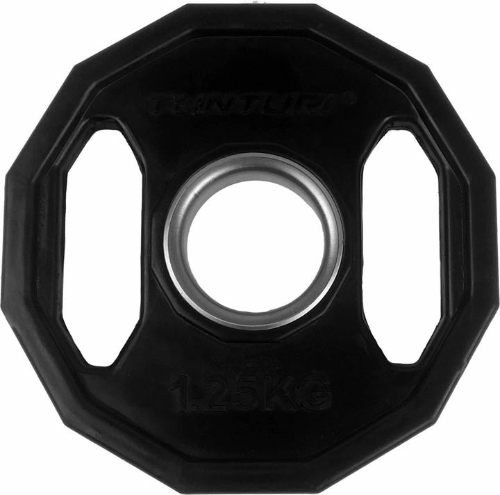 Actual product image Tunturi Gummiertes 1.25 kg Hantelscheibenpaar 50 mm (2 x 1.25 kg)