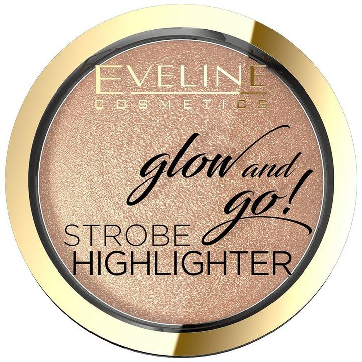 Produktbild Eveline Glow And Go! Strobe Highlighter Face Highlighter 02 Gentle Gold 8.5G (02 Gentle Gold, Highlighter, 8.50 g)