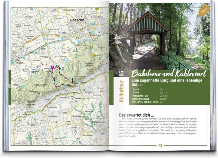 Image du produit Endlich Waldluft - Teutoburger Wald - Wiehen- & Eggegebirge (Allemand, Sylvia et Thilo Behla, 2023)