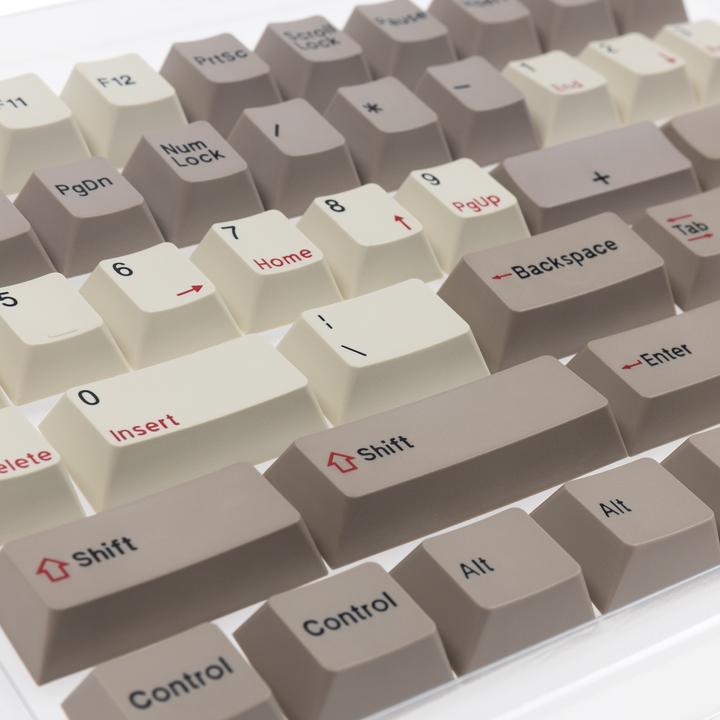 Actual product image Ducky Vintage Keycap Set (US)
