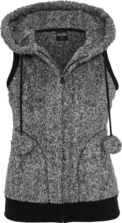 Produktbild Urban Classics Ladies Melange Teddy Vest (M)