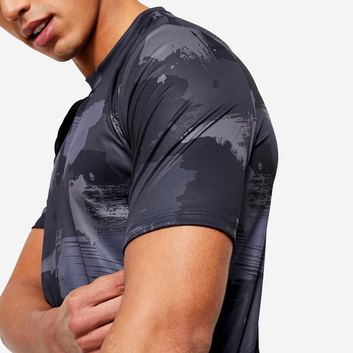 Produktbild Domyos T-Shirt Herren - Essential blau camouflage (3XL)