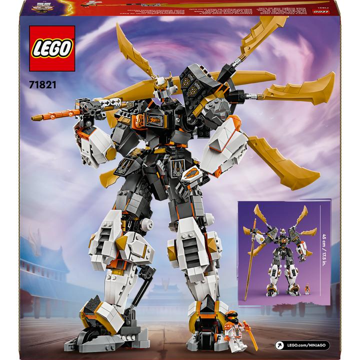 Actual product image LEGO 71821 Cole's titanium dragon mech (71821, LEGO Ninjago)