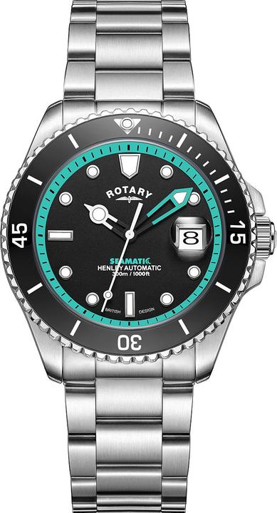 Rotary GB05430/80 Henley Seamatic Automatik 42mm 30ATM (Analoguhr, 42 mm)
