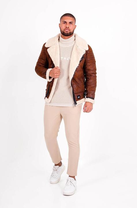 Immagine prodotto Sixth June giacca in pelle sherpa (M)
