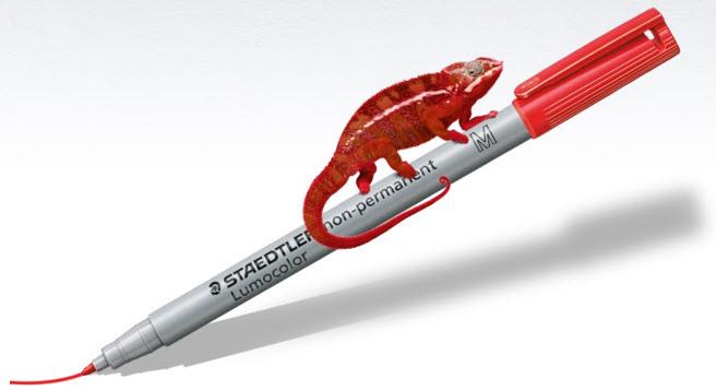 Actual product image Staedtler Lumocolor non-permanent (Multicoloured, 1 mm, 4 x)