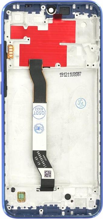 Actual product image OEM Display unit + frame for Redmi Note 8T starscape blue (Display, Xiaomi Redmi Note 8T)