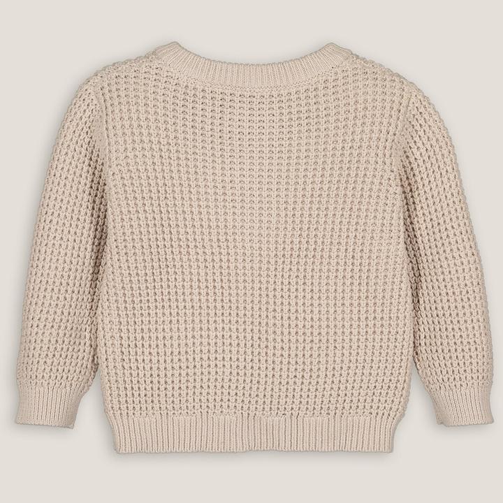Produktbild La Redoute Collections Pullover mit Rundhals und Knopfleiste (98)