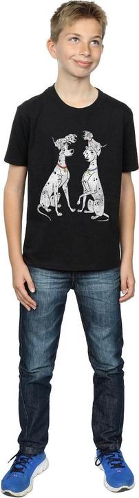 Immagine prodotto Disney 101 Dalmatians Classic Pongo And Perdita Maglietta Ragazzi (128)