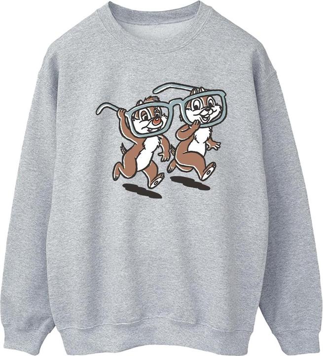 Disney Chip 'n Dale Glasses Sweatshirt (L)