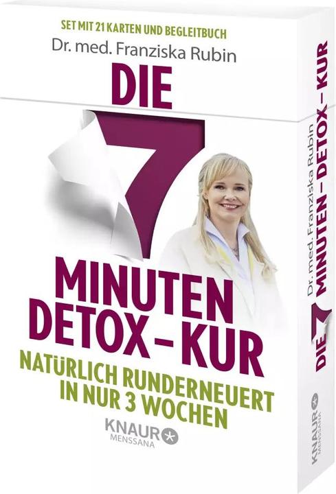 Produktbild Die 7-Minuten-Detox-Kur (Deutsch, Franziska Rubin, 2021)