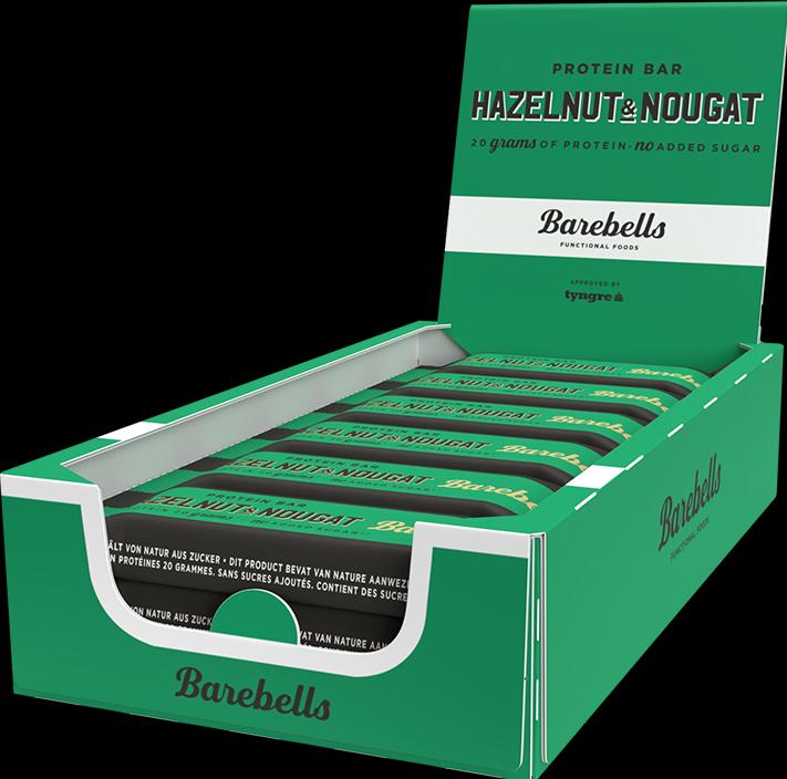 Barebells Protein Bar (Hazelnut Nougat, 12 Stk., 660 g)