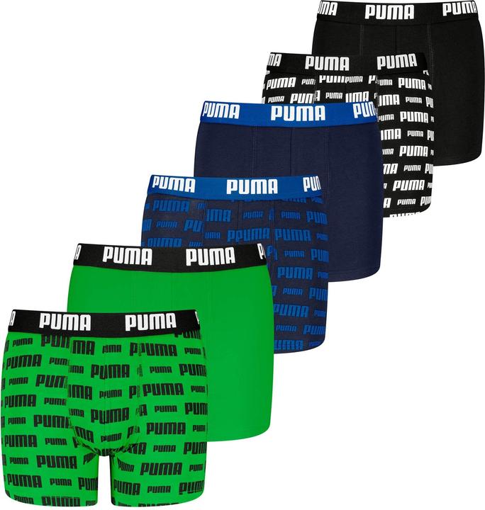 Produktbild Puma Everyday Logo Print Boxers ECOM 6P (122, 6er Pack)