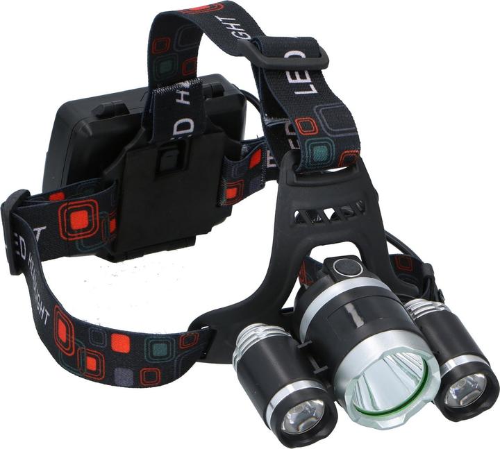Immagine prodotto Grundig Lampada frontale - 3 luci LED (200 lm)