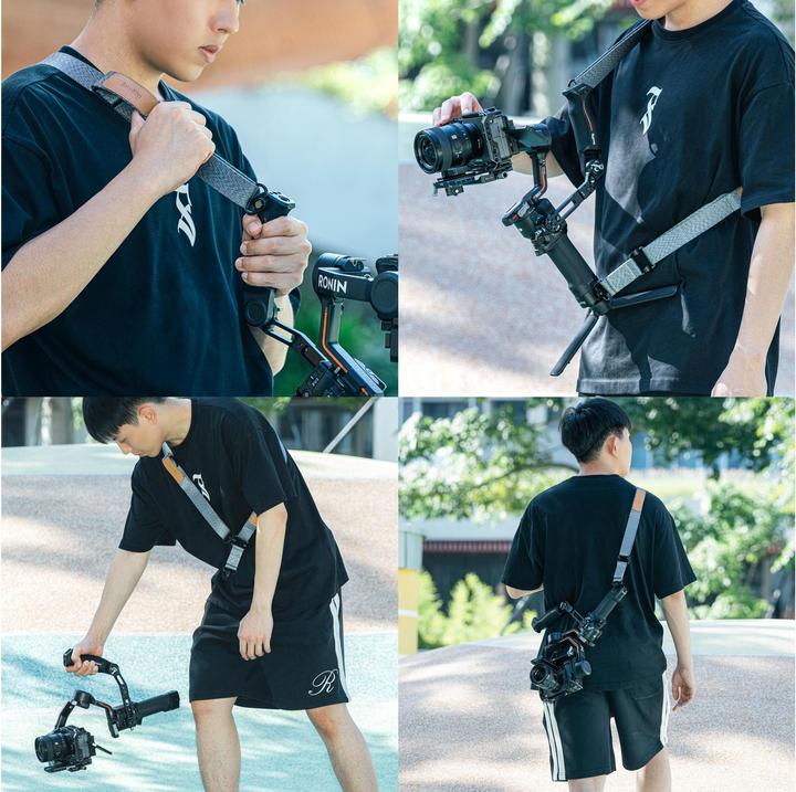 Image du produit SmallRig Kit de poignée d'élingue de réduction de poids (Poignée Gimbal)
