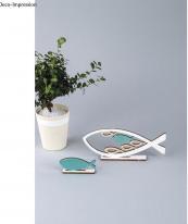 Image du produit Rayher Motifs en bois de poisson, FSCMixCred, naturel, 1