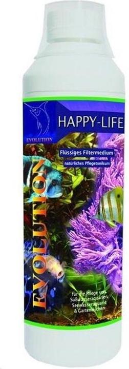 Actual product image Happy Life Filter medium 500 ml. - (13701) (Fresh water, Salt water)
