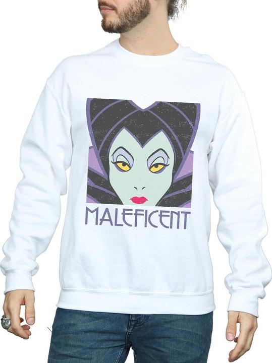 Produktbild Disney Maleficent Cropped Head Sweatshirt (XL)