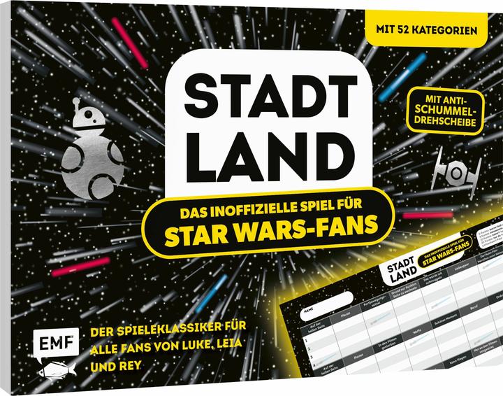 Stadt, Land, das inoffizielle Spiel für Star Wars-Fans – Der Spieleklassiker für alle Fans von (Deutsch)