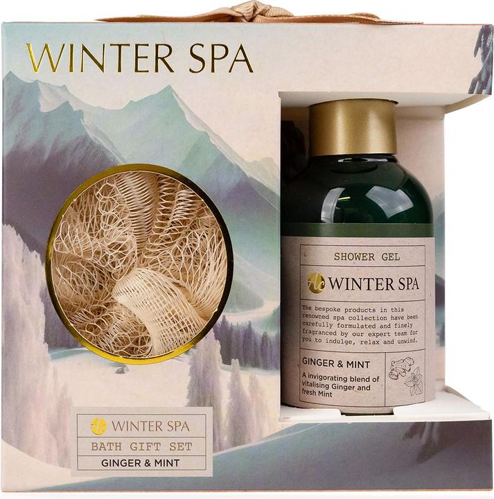Immagine prodotto Accentra Set regalo WINTER SPA in confezione regalo, fragranza: Zenzero e Menta (Set per la cura dei capelli)