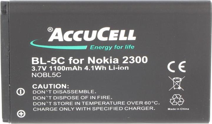 Produktbild XCell Akku Avus MMDR 12, V2 Nokia BL-5C, 1000059, BS-16, MP-S-A1