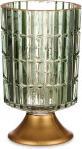 Actual product image Giftdecor led lantern standing green metal (1 x)