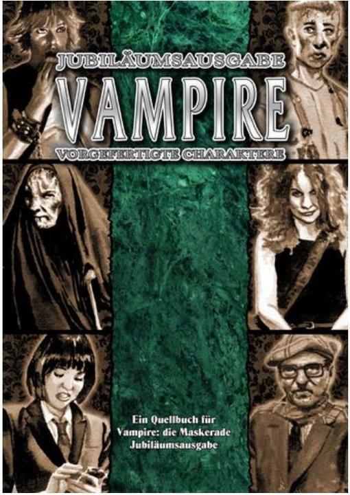Image du produit Vampire V20 - La Mascarade : 13 Personnages Préfabriqués (édition DE) (Allemand)