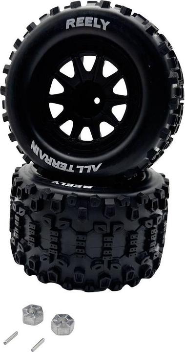 Actual product image Reely RE-9043701 Spare part complete wheels