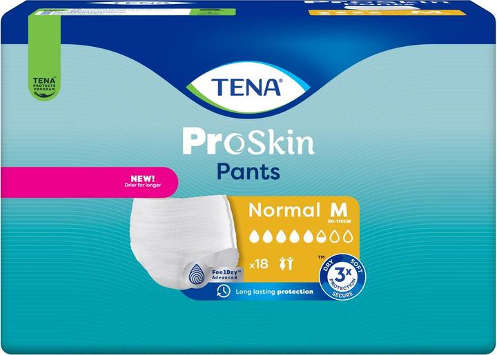 Immagine prodotto Tena Pantaloni normali (18 x, M, Normale)