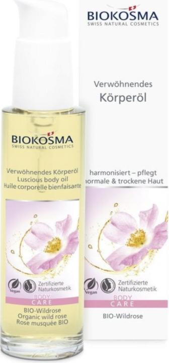 Biokosma Koerperoel Wildrose BIO 100ml (Körperöl, 100 ml)