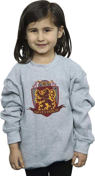 Actual product image Girls Gryffindor Chest Badge Sweatshirt (128)