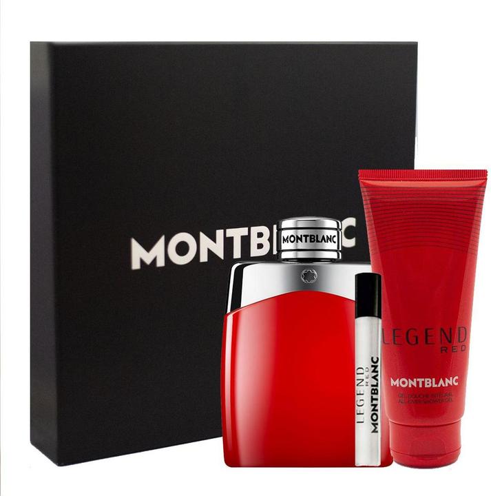 Image du produit Montblanc Mont Blanc Legend Red Eau de Parfum Men's Aftershave Gift Set Spray 100ml (Eau de parfum, 100 ml)