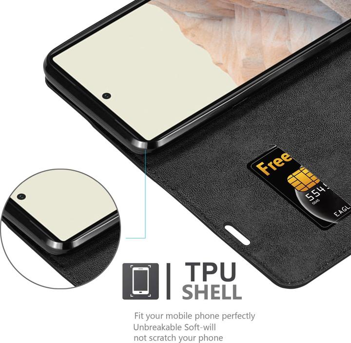 Immagine prodotto Cadorabo Libro Invis. Coperchio magnetico (Google Pixel 6a)