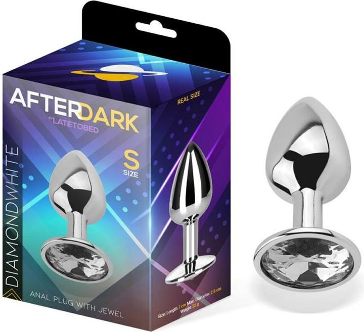 Produktbild AfterDark Fantasies Butt Plug "White Diamond" Small