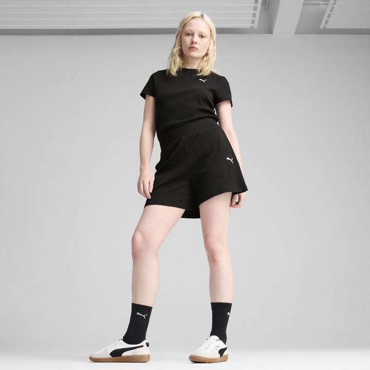 Produktbild Puma ESS ELEVATED High-Rise Rib Shorts 5" (L)