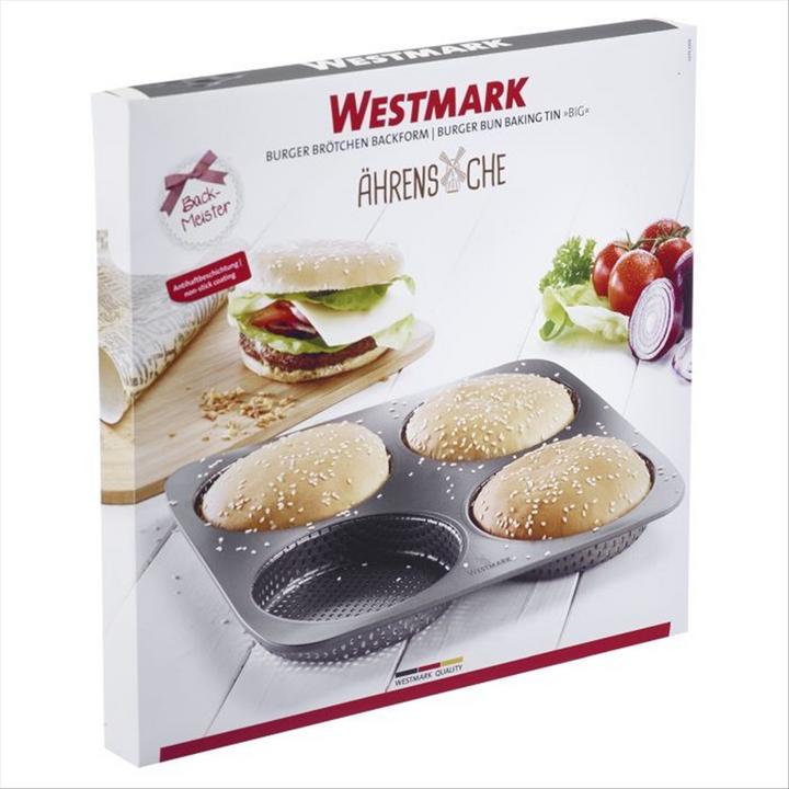 Immagine prodotto Westmark 4 Burger Bun teglia grande, 28x28cm (28 cm)