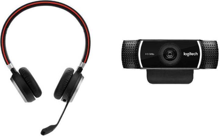 Produktbild Jabra Evolve 65 inkl. Logitech Webcam