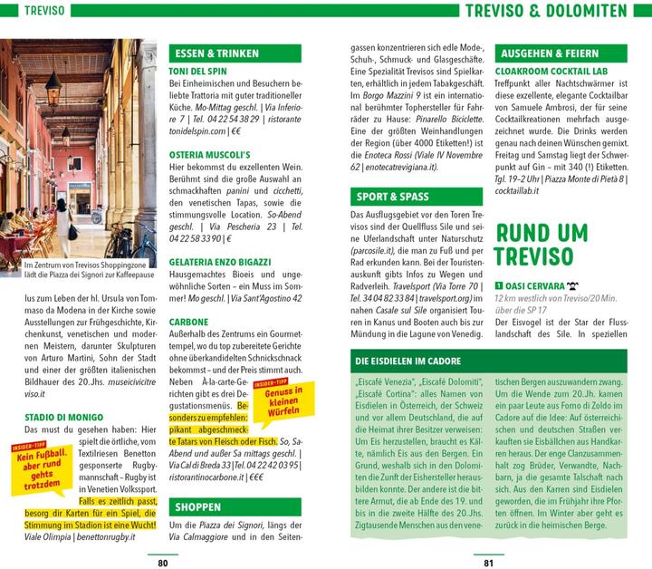 Actual product image Reiseführer Venetien & Friaul, Verona, Padua, Triest (German, Kirstin Hausen, Stefan Maiwald, Bettina Dürr, 2023)