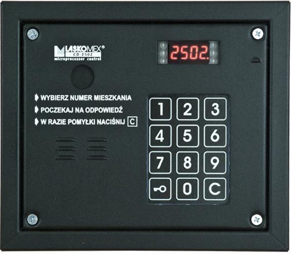 Produktbild No Name Laskomex CP-2503R schwarz Audiopanel mit RFID-Schlüsselleser