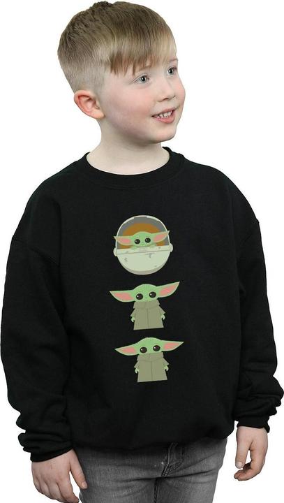 Produktbild Star Wars The Mandalorian The Child Posing Sweatshirt Jungen (140, 146)