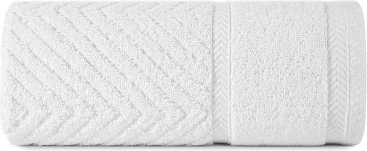 Actual product image Eurofirany REINA LINE cotton towel with zigzag pattern and smooth edge, 500 g/m2, 50 x 90 cm (50 x 90 cm)