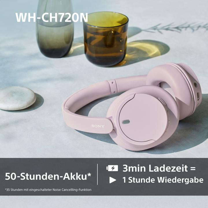 Produktbild Sony WH-CH720N (NC, 35 h, Kabellos, Kabelgebunden)