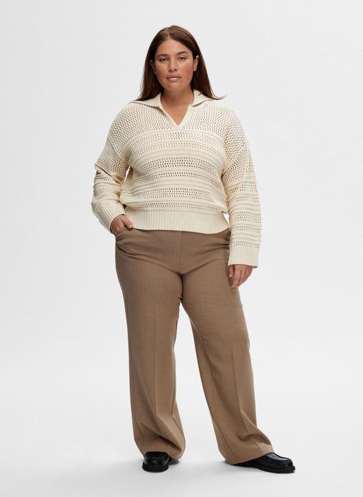 Produktbild Selected Femme Häkel-Look Pullover (3XL)